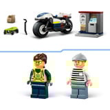 LEGO City Politimotorcykel på forbryderjagt, Bygge legetøj Byggesæt, 4 År, Plast, 65 stk, 158 g
