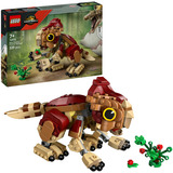 LEGO Jurassic World Baby Dolores: Aquilops-dinosaur, Bygge legetøj Byggesæt, 7 År, Plast, 339 stk, 323 g