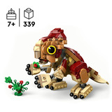 LEGO Jurassic World Baby Dolores: Aquilops-dinosaur, Bygge legetøj Byggesæt, 7 År, Plast, 339 stk, 323 g