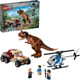 LEGO Jurassic World Carnotaurus-dinosaurjagt, Bygge legetøj Byggesæt, 7 År, Plast, 240 stk, 596 g