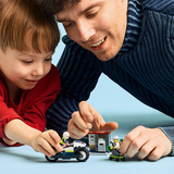 LEGO Politimotorcykel på forbryderjagt, Bygge legetøj Byggesæt, 4 År, Plast, 65 stk, 158 g
