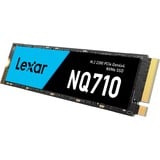 Lexar LNQ710X500G-RNNNG, Solid state-drev Sort/Blå