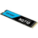 Lexar LNQ710X500G-RNNNG, Solid state-drev Sort/Blå