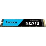 Lexar LNQ710X500G-RNNNG, Solid state-drev Sort/Blå