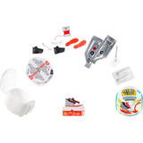 MGA Entertainment Make It Mini Sneakers in PDQ, Klippe og klistre Miniverse Make It Mini Sneakers in PDQ, 8 År, Flerfarvet, Plast