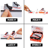 MGA Entertainment Make It Mini Sneakers in PDQ, Klippe og klistre Miniverse Make It Mini Sneakers in PDQ, 8 År, Flerfarvet, Plast