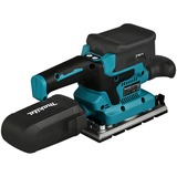 Makita Batteri excentersliber DBO380Z, 18 Volt, Rystepudser Blå/Sort