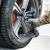 Makita Batteridrevet slagboremaskine DTW210RFJ, 18 Volt, Schlagskruemaskine Blå/Sort