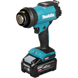 Makita Batteridrevet varmblæser HG001GZ01 XGT, 40 Volt, Varm luft blæser Blå/Sort