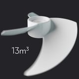 Meaco MeacoFan Sefte 8, Blæser Hvid