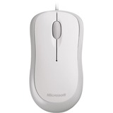 Microsoft P58-00058 mus Ambidextrous USB Type-A Optisk 800 dpi Hvid, Ambidextrous, Optisk, USB Type-A, 800 dpi