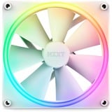 NZXT F140 RGB DUO Single 140x140x25, Sag fan Hvid