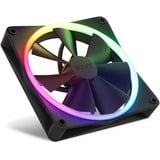 NZXT F140 RGB TWIN Computerkabinet, Processor Ventilator 14 cm Sort 2 stk, Sag fan Sort, Ventilator, 14 cm, 500 rpm, 1800 rpm, 32,5 dB, 24,85 kubikfod/min.