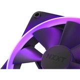 NZXT F140 RGB TWIN Computerkabinet, Processor Ventilator 14 cm Sort 2 stk, Sag fan Sort, Ventilator, 14 cm, 500 rpm, 1800 rpm, 32,5 dB, 24,85 kubikfod/min.