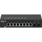 Netgear GSM4210PX Administreret L2/L3 Gigabit Ethernet (10/100/1000) Strøm over Ethernet (PoE) Sort, Switch Administreret, L2/L3, Gigabit Ethernet (10/100/1000), Fuld duplex, Strøm over Ethernet (PoE), Stativ-montering