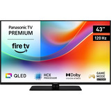 Panasonic TV-43W85BEZC, QLED TV Sort