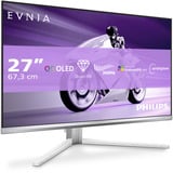 Philips Evnia 27M2N8500 QD-OLED, Gaming Skærm Hvid
