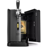 Philips PerfectDraft 70 W fadølsanlæg med 6 l fustager til hjemmet, Øl dispenser Sort/Sølv, 8,16 kg, 261 x 444 x 494 mm, 261 mm, 444 mm, 494 mm, 200 - 240 V