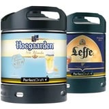 Philips PerfectDraft HD3720/25 Fadølssystem til hjemmet, Øl dispenser Sort/Sølv, 6 L, Udkast til øldispenser, Hoegaarden, Leffe, 1,5 bar, Plast, 1,1 m