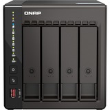 QNAP TS-453E NAS Tower Intel® Celeron® J6412 8 GB 0 TB QNAP QTS Sort Sort, NAS, Tower, Intel® Celeron®, J6412, 8 GB, 0 TB