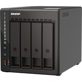 QNAP TS-453E NAS Tower Intel® Celeron® J6412 8 GB 0 TB QNAP QTS Sort Sort, NAS, Tower, Intel® Celeron®, J6412, 8 GB, 0 TB