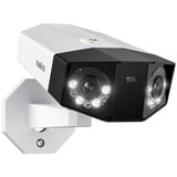 Reolink Duo Series P730 Kugle (form) IP-sikkerhedskamera Udendørs 4608 x 1728 pixel Væg, Overvågningskamera Hvid/Sort, IP-sikkerhedskamera, Udendørs, Ledningsført, Google Assistant, 560 lm, 6500 K