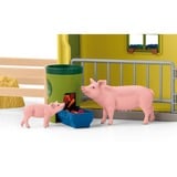 Schleich FARM WORLD 42605 legehus, Spil figur Stående legehus, 3 År, Flerfarvet
