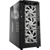 Sharkoon TG6M RGB Tower Sort, Towerkabinet Sort, Tower, PC, Sort, ATX, micro ATX, Mini-ITX, Spil, Flere