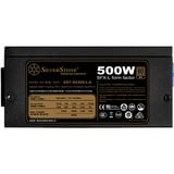 SilverStone SST-SX500-LG V2.1, PC strømforsyning Sort