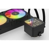 Valkyrie V240 Lite ARGB, Vandkøling Sort