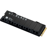 WD Black SN850X NVMe SSD 1 TB, Solid state-drev Sort