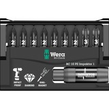 Wera Bit-Check 10 PZ Impaktor 1, Bit sæt 
