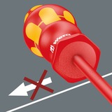 Wera Skruetrækkersæt Kraftform VDE/7 Heavy Metal 2 Rød/Gul