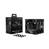 be quiet! Pure Wings 3 120mm PWM Reverse 3-Pack, Sag fan Sort