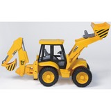 bruder JCB 4CX Backhoe loader legetøjsbil, Model køretøj 3 År, Syntetisk ABS, Sort, Gul