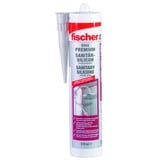fischer Sanitetsilicone DSSA W 310ml, Sealant Hvid