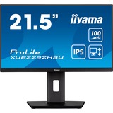 iiyama XUB2292HSU-B6, LED-skærm Sort (mat)