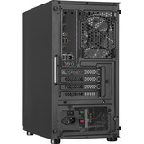 ALTERNATE Gaming PC Sort/gennemsigtig