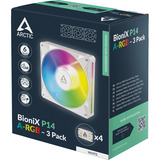 ARCTIC BioniX P14 A-RGB, Sag fan Hvid/Hvid