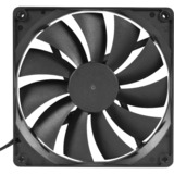 Alphacool Core 140mm blæser PWM 2000rpm, Sag fan Sort