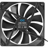 Alphacool Core 140mm blæser PWM 2000rpm, Sag fan Sort