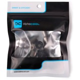 Alphacool Core Push Montering 25mm M3/M4/UNC 6-32 Sæt 4x, Montering/montering Sort/Sølv