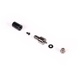 Alphacool Core Push Mounting 25mm M3/M4/UNC 6-32 Set 4x, Montering/montering Sort/Sølv