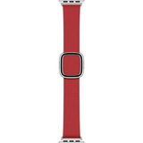 Apple MY672ZM/A tilbehør til smartWatch Band Rød Læder, Urrem Rød, Band, Rød, Apple, Apple Watch 38mm, 40mm, Læder