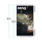 BenQ EW2790U, LED-skærm Hvid