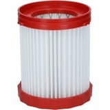 Bosch 2 608 000 663 tilbehør til støvsuger Filter Filter, Rød, Hvid, Bosch GAS 18V-10 L Professional, 125 mm, 155 mm, Kasse