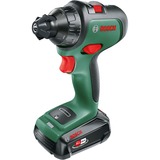 Bosch AdvancedDrill 18 1350 rpm Nøglefri 1 kg Sort, Grøn, Bore-/ skruemaskine Grøn/Sort, Pistolgreb boremaskine, Nøglefri, 1,3 cm, 1350 rpm, 3,5 cm, 1,3 cm