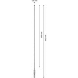Bosch SDS plus-7X 1 stk, Boremaskine Borehammer, 5,5 mm, 465 mm, Mursten, Beton, Hård beton, Naturlig sten, Sandsten, Sten, 40 cm, SDS-plus