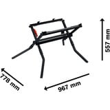 Bosch Transport- og arbejdsbord GTA 571 Professional Sort