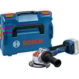 Bosch X-LOCK batteridrevet vinkelsliber GWX 18V-11 S Professional solo, 18Volt Blå/Sort
